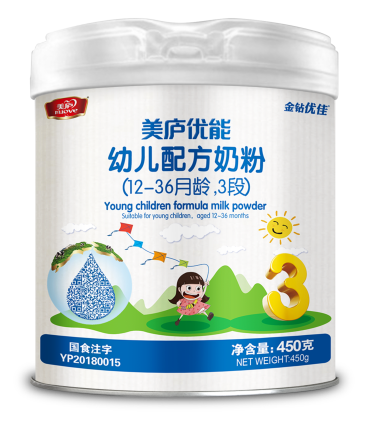 英雄联盟下注网站优能幼儿配方奶粉450克-3段